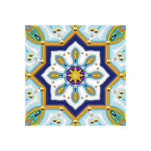 Diy Diamond Painting Muurstickers Mysterieuze Mandala Speciale Boor Mozaïek Diamant Borduurwerk Kunst Muursticker Schilderij