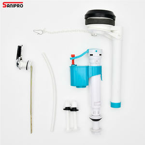 SANIPRO Kit <span class=keywords><strong>de</strong></span> tanque <span class=keywords><strong>de</strong></span> <span class=keywords><strong>agua</strong></span> <span class=keywords><strong>de</strong></span> plástico económico Válvula <span class=keywords><strong>de</strong></span> llenado retardado Válvulas <span class=keywords><strong>de</strong></span> descarga <span class=keywords><strong>de</strong></span> <span class=keywords><strong>cisterna</strong></span> <span class=keywords><strong>de</strong></span> inodoro - Product Image 1