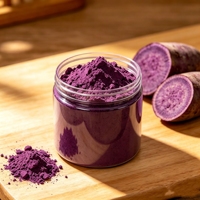 Poudre d'UBE de qualité alimentaire OEM/ODM (extraction par solvant) – Extrait pur d'UBE issu du fruit, disponible en emballage bouteille/fût/canette