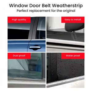 Juego <span class=keywords><strong>de</strong></span> 4 Burletes para Ventanas para Toyota <span class=keywords><strong>Sienna</strong></span> 2011-2020 6821008020 6818008020 6823008020 6816008020 - Product Image 4