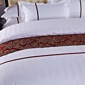 Haut de Gamme Hôtel Ensemble De Literie Vente En Gros Housse De Couette Personnalisé 200/300/400/500/600tc Drap De Lit En Coton - Product Image 2