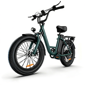 Vélo de ville à cadre bas 750W 48V 13Ah 28MPH 605km d'autonomie, moteur avant, cadre en acier à haute teneur en carbone, freins à disque doubles pour trajets domicile-travail - Product Image 1