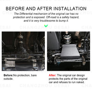 Accessoires d'extérieur de voiture Protection de mécanisme de différentiel en acier au carbone durable pour Ford Bronco 4 portes <span class=keywords><strong>2021</strong></span> <span class=keywords><strong>2022</strong></span> 2023 - Product Image 4