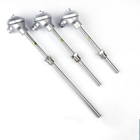 Sonde de température industrielle M4 6mm pour four, capteur PT100 4-20mA, haute précision, OEM, sur mesure