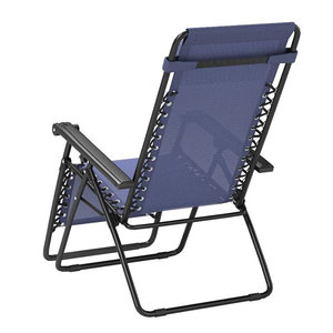 China Portable Metal <b>Folding</b> Oversize Reclining Used Zero Gravity Chair with Cup Holder Sleeping Footrest for Park-Wholesale - Product Image 5
