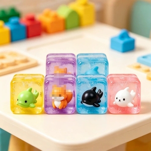 Wholesale Whale <b>Squeezing</b> Toy Sensory Stress Relief <b>Ball</b> Soft Fingertip Decompression Gadget Factory Supply - Product Image 1