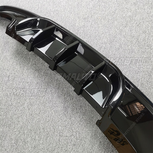 Difusor Trasero Estilo M Performance para BMW E82 E88, Alerón Trasero, Divisor de Parachoques, Serie 1 120d 125d 130i 135i M-TECH 2007-2014 Tuning - Product Image 5