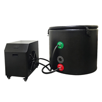 Enfriador de Agua Circulante de Doble Función con Enfriamiento por Aire, Bomba de Motor, Control Remoto y Funciones Automáticas para Baño, Uso Durante Todo el Año