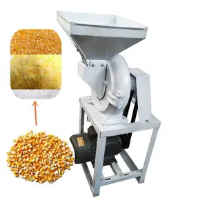 Otomatik tahıl değirmeni tavuk yemi için mısır tozu kırıcı makinesi