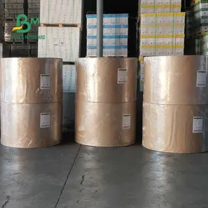 Food Grade PE laminasi 80gsm kertas Offset bebas kayu putih tahan minyak