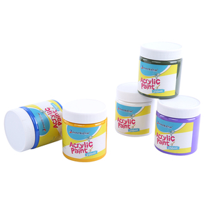 <span class=keywords><strong>Colori</strong></span> Acrilici Lavabili di Alta Qualità 250ml 18 Tonalità per Carta/Vetro/Tela - Product Image 5