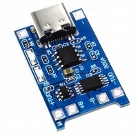 Módulo de cargador de batería de litio de doble función TP4056 tipo C Micro USB 5V 1A 18650 carga protectora 1A componentes electrónicos