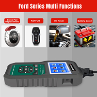 Directo de fábrica KONNWEI KW470 Automotive OBD car Sistema completo OBD2 escáner herramientas de diagnóstico para coches Ford con Abs SRS TPMS