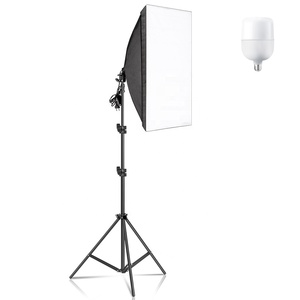 Para el kit de iluminación <span class=keywords><strong>Softbox</strong></span> para equipos de estudio fotográfico para difundir y llenar la luz para retratos y sesiones de fotos de publicidad de moda - Product Image 1
