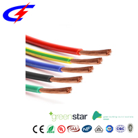 PVC Isolé 450/750V 1.5mm 2.5mm 4mm H07V-K Flexible Classe 5 Simple Core Câble D'alimentation Et De Contrôle