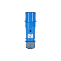 Prise mâle industrielle monophasée 3 broches 32 ampères CE EU 32A 2P + PE IP44 ZNG-0232 de prise d'alimentation