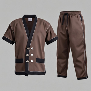 Produttore all'ingrosso di Judo uniforme coreana Bjj Kimono Judogi uniforme offerta di cotone albero Unisex costume OEM - Product Image 3