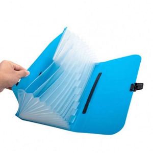Organisateur de fichiers extensible à 13 poches, porte-documents, classeur de rangement parfait pour la maison, l'école, le bureau, les lettres, les factures - Product Image 3