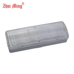 Suministro confiable a granel LED Luz de salida de emergencia Batería de respaldo Montado en la pared para edificios comerciales Luces de emergencia - Product Image 1