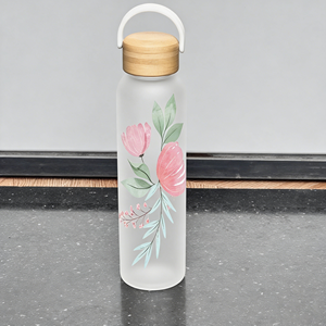 <span class=keywords><strong>Bouteille</strong></span> <span class=keywords><strong>d</strong></span>'<span class=keywords><strong>eau</strong></span> <span class=keywords><strong>en</strong></span> <span class=keywords><strong>verre</strong></span> givré haut de gamme avec poignée, impression multicolore sur toute la <span class=keywords><strong>surface</strong></span>, vente <span class=keywords><strong>en</strong></span> gros - Product Image 6