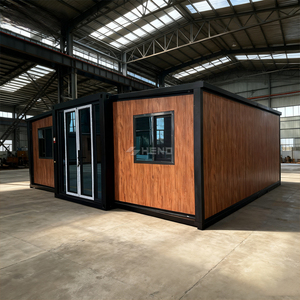 Maisons conteneurs mobiles 40 pieds et 20 pieds, design pliable en kit pour cafés extérieurs, restaurants de restauration rapide, en acier - Product Image 4