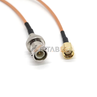 Adaptateur coaxial flexible RG316 de 10 cm, prise RP SMA vers prise RP BNC
