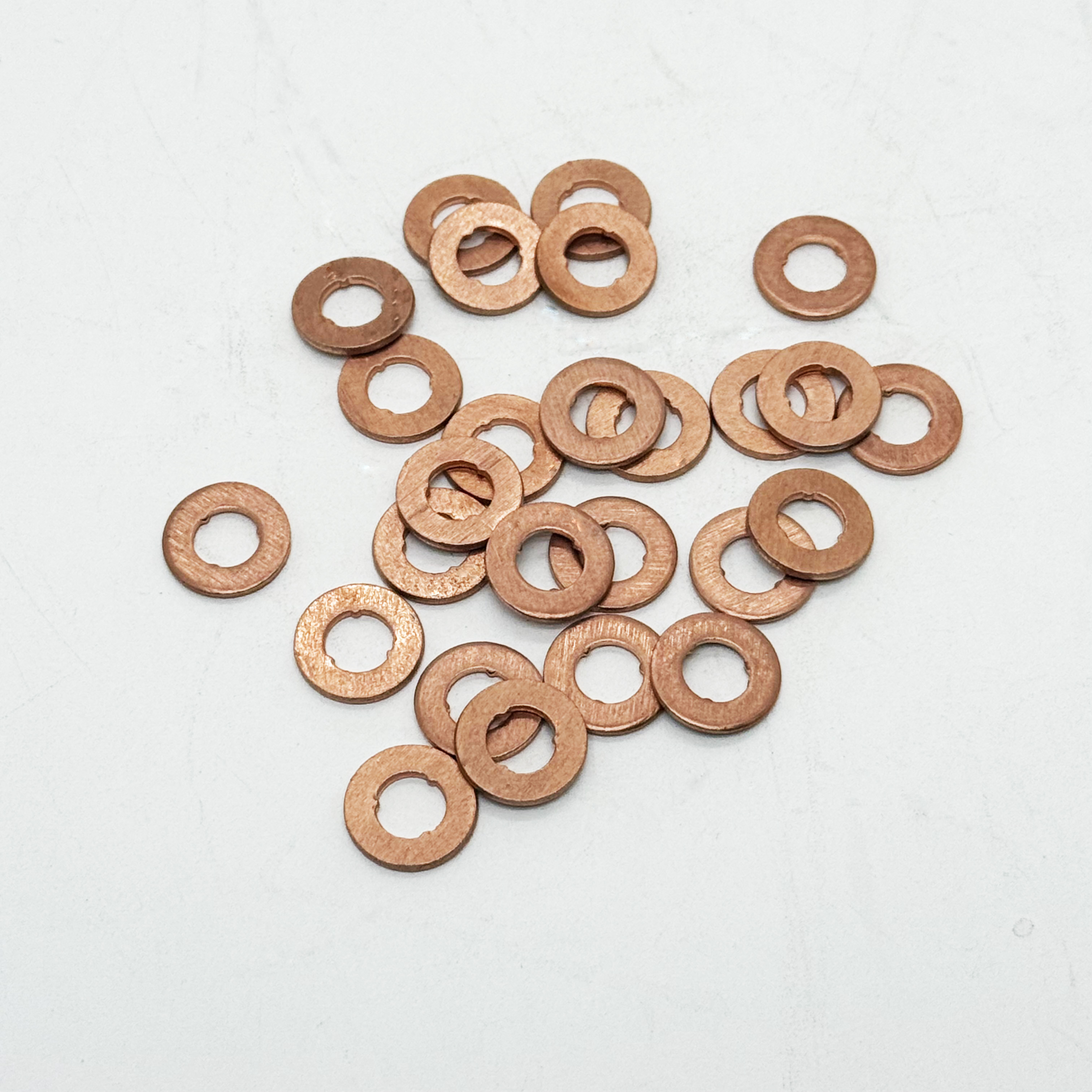 CFNAK High Quality OEM Custom Size Copper Gasket Solid Copper Seal Washer