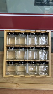Étagère de rangement pour épices <span class=keywords><strong>en</strong></span> <span class=keywords><strong>bambou</strong></span> pour la cuisine à domicile, multi-niveaux, réglable, minimaliste, moderne, organisateur d'épices pliable, type debout - Product Image 6