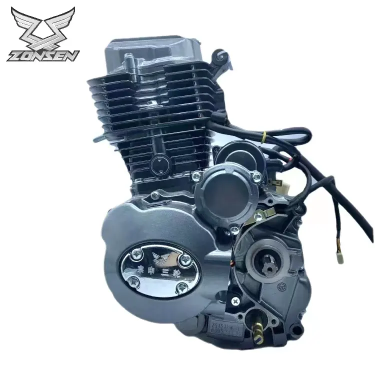 モーターサイクルエンジン4ストローク空冷電動スタートモーターサイクルエンジンアセンブリCG150