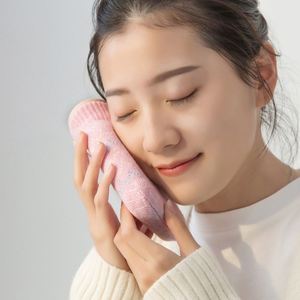 <b>Microwave</b> Silicone Hand Warming <b>Hot</b> <b>Water</b> <b>Bottle</b> with Knit Cover 300ml <b>for</b> Pain Relief and <b>Hot</b>/Cold Therapy - Product Image 4