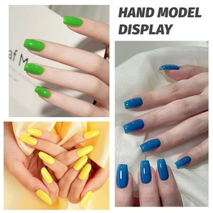 New Trend OEM/ODM Wholesale Custom-made High Pigment UV Gel Nail Polish DIY Resin Bottle - Product Image 2