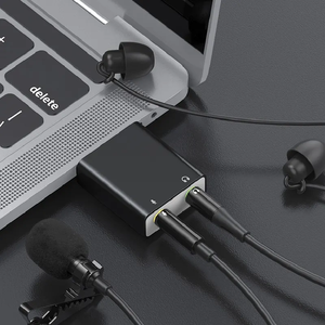 Grosir Kartu Suara Usb Eksternal Kartu Suara Antarmuka USB Campuran Aluminium 7.1 Channel <span class=keywords><strong>Audio</strong></span> dengan Adaptor Kartu Suara Usb 3.5Mm - Product Image 5