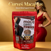 Pilule de Maca Plus Booster à Marque Blanche OEM, Conception Gratuite, Produit Ultime pour l'Augmentation des Fesses et des Hanches à base de Maca, Effet Repulpant Rapide en 3 Jours