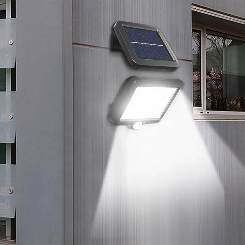 Lampe in LED-Licht mit Solar panel 10w 100w Solar leuchten Outdoor Solar Wand leuchte LED Sicherheits leuchte Outdoor Solar Lampen