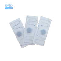 Résistance aux hautes températures UHF tissu blanchisserie étiquette hôtel serviette Textile tissé couture lavable RFID blanchisserie étiquette