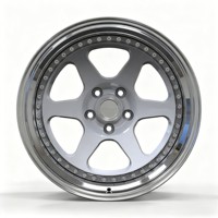 Rines Forjados Personalizados GW de 2 Piezas de 18 19 20 21 22 Pulgadas Aptos para Nissan GTR R35 PCD 5x114.3, CB 66.1 20x9.5J ET45, 20x10.5J ET25