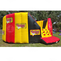 Offre Spéciale le jeu interactif gonflable de compétition de vortex avec les jeux gonflables de location de mur de vitesse de chaîne de vortex d'IPS à vendre