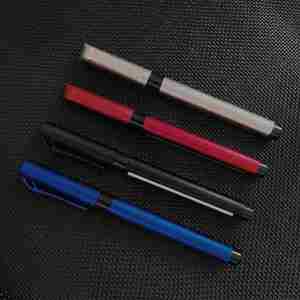 Custom Logo Metal <b>Pen</b> with Pull-Out Banner - Personalized Corporate Gifts & Event Swag - Product Image 2
