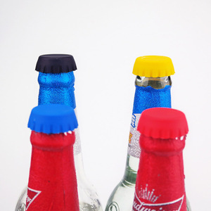 Tapa de silicona para botella de agua/cerveza/Ahorrador, personalizada, de grado alimenticio, reutilizable, venta al por mayor - Product Image 3
