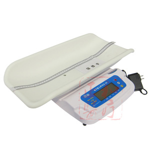 Balance électronique pour bébé RcS 20kg, pesée numérique pour nouveau-nés avec mesure de la taille, forme rectangulaire, prise européenne - Product Image 2