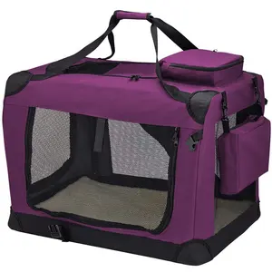 Portátil Pet Dog crate Crate Macio atacado