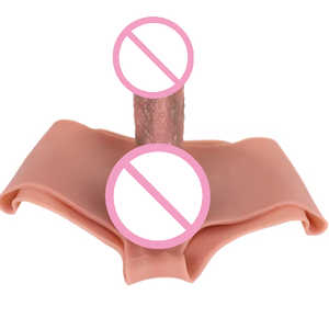 Bold Mouw Siliconen Lederen Vibrerende Broek Kleine Drie Dildo Holle Mannen Volwassen Seksspeeltje Sexy High-End Waterdichte Masturbators - Product Image 6