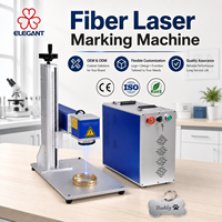 Macchina Marcatura Laser a Fibra 20W 30W 50W Tipo Split, Incisore per Metallo Alluminio Argento Oro, OEM & ODM