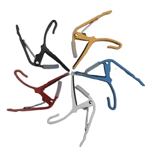 Factory price Color Guitar Capos Aluminum Alloy Metal guitar capo tuners