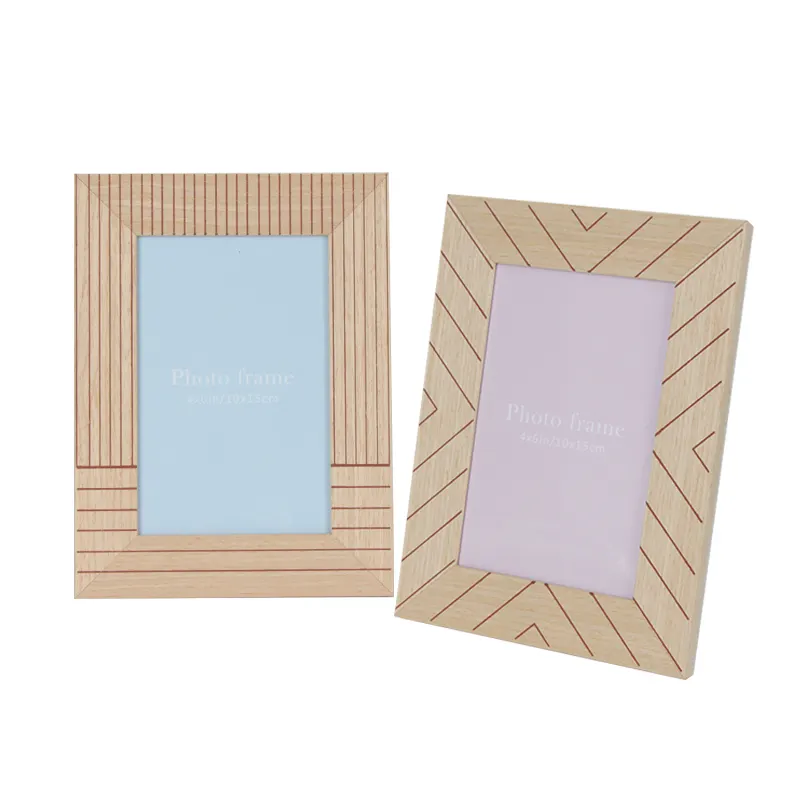 4x6 5x7 Picture Frame With Print Photo Frames with High Definition Glass for Tabletop Display