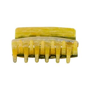 Pinza de Pelo Rectangular de Acetato de Lujo, Diseño de Mosaico de Color Personalizado, Accesorio de Moda Unisex para Cabello Grueso y Voluminoso, Personalizado - Product Image 3