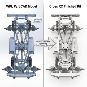 Parti Metalliche di Aggiornamento Jjrc C8815 JXC LC80 1/12 per Auto RC Redcat, Componenti CNC in Metallo per Auto RC <span class=keywords><strong>Pitbull</strong></span> - Product Image 6