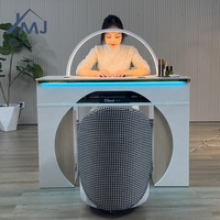 Tables et chaises personnalisées pour manucure, salon de beauté, table de manucure