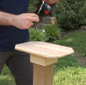 Petite bibliothèque de prêt originale rustique inachevée Stable à attacher avec des vis incluses Bibliothèque la plus stable pour bibliothèque extérieure - Product Image 3