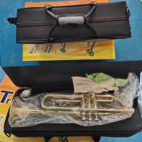 Professional Trumpet (premium Quality) Wholesale - Complete Set of Chinese Brass Band Instruments, Brass Body